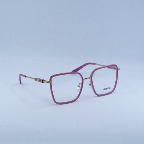 🕶️ New Versace VE1294D 1510 Eyeglasses - Opal Bordeaux/Gold Frame - Picture 9 of 11